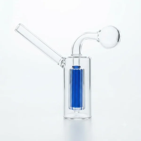 Mini Glass Oil Bubbler With Tree Perc - Bongsbong