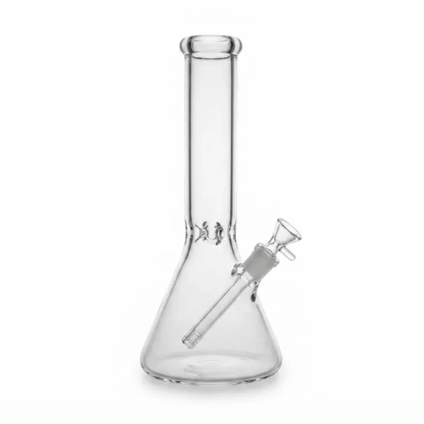 Clear Classic Beaker Base Glass Bong | Thick Water Pipe - Bongsbong